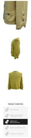 CHANEL Cashmere Cardigan with CC Button 34 162889345 [P]