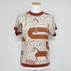 HERMES Garde-Robe Pop Kurzarm Twill Sweater Damen T-Shirt H5E2805DLDP36 130344185 [P]