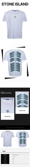 STONE ISLAND バックプリントロゴTシャツ 78152NS86 V0001 133003015 [P]
