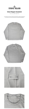 Stone Island Ghost Wappen Sweatshirt Grey 6100011 S00F3 V0064 138161873 [P]