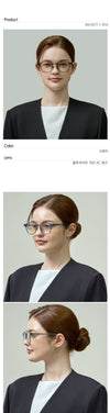 MAJE ブルーライトカット眼鏡 トランスグレー MJ1077-1 916 124605453 [P]