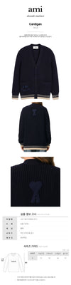 AMI Cardigan Schwarz UKC168 KN0068 4011 136047487 [P]