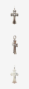 Chrome Hearts Double Cross Pendant Silver BHD6D5H0 162847371 [P]