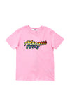 MSGM Kids Colorful Logo Patch Round Tee/022136 042 150689422 [P]