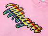 MSGM Kids Colorful Logo Patch Round Tee/022136 042 150689422 [P]