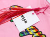 MSGM Kids Colorful Logo Patch Round Tee/022136 042 150689422 [P]
