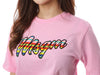 MSGM Kids Colorful Logo Patch Round Tee/022136 042 150689422 [P]