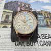 BREITLING Navitimer 41 Rotgold 18K Vollset Lederuhr 155422549 [P]