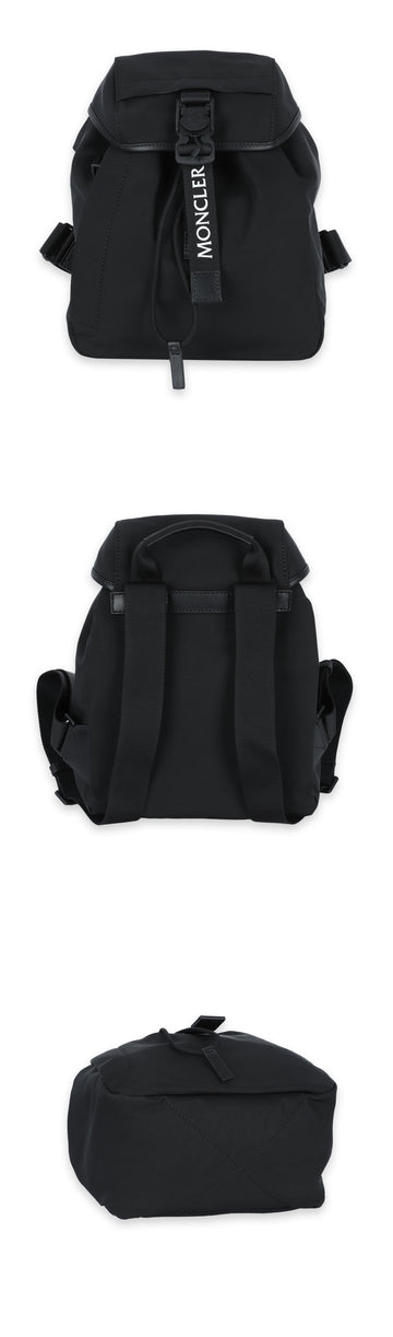 Moncler TRICK Logo Strap Buckle Backpack (Black) 5A00003 M3873 999 111013011 [P]
