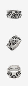 Chrome Hearts Pentagon Oval Star Ring Silver 2GNM7W27 162847029 [P]