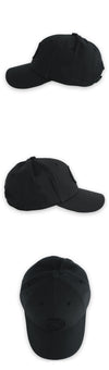 Stone Island Stone Men's Embroidered Logo Baseball Cap (Black) 811599661 A0029 114392153 [P]