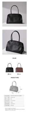 MIADAMA Margo Leather Boston Bag Black 138166007 [P]