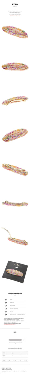 ETRO 女性用ヘアピンプロフーミ04408 11 6 34887555 [P]
