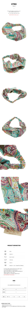 Etro Women's Perfume Hairband 04446 11 7 34904184 [P]