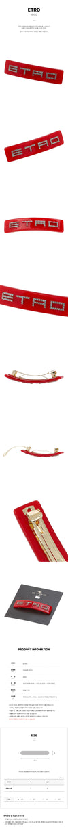 Etro Women's Profumi Hairpin 04946 63 4 62310803 [P]