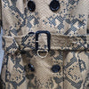 BURBERRY Schlangenleder-Print Trenchcoat 38 10282 163159270 [P]