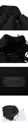 Moncler TRICK Logo Strap Buckle Backpack (Black) 5A00003 M3873 999 111013011 [P]