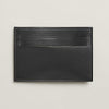 Hermes Citizen Twill Cardholder Men's Wallet Noir H087018CAAA 157226299 [P]