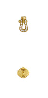 FRED Ohrringe klein 18k Gelbgold Diamant 163080943 [P]