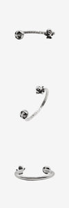 Chrome Hearts Fortivable Ring Open Size 14 Silver IW6I1B3X 162847327 [P]