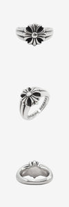 CHROME HEARTS Cut-Out Kreuzring 19.5 162847020 [P]