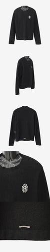 Chrome Hearts Embroidered Cashmere Knit Black M 162850852 [P]