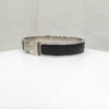 HERMES シルバー マットブラック T6 クリックアシュブレスレット 7889 2529726 [P]