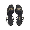 SALVATORE FERRAGAMO ONDINA Doppelte Gancini Sandalen 55MM 0757840 56079149 [P]