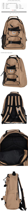 CARHARTT Rucksack Kickflip mit Logo-Patch Braun I031468 2FSXX 160468305 [P]
