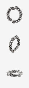 CHROME HEARTS Paper Chain Ring Silber 15 162847207 [P]