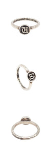 Chrome Hearts Bubblegum Initial Ring C0110C112 162847575 [P]