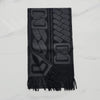HERMES Clic, C'est Noue Schal Knitted Noir H392917T 05 147207860 [P]