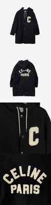 Celine Double Face Wool College Long Parka 2V73S553R 163155915 [P]