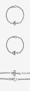 Chrome Hearts Tiny CH Cross Chain Bracelet UG7SULR3 162846962 [P]