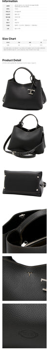 Tods Timeless Logo Micro Tote & Shoulder Bag Black 159724432 [P]