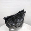 CHANEL 22 Bag Klein Lammleder Ombre Schwarz Innenchip AS3260 10040 11263365 [P]