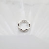 Hermes Chaine d'Ancre Enchainee Silver Women's Ring Small Model H109507B 00052 143271550 [P]