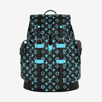 Louis Vuitton Christopher MM Black Light Blue M21936 162941205 [P]