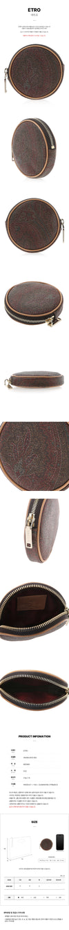 Etro Women's Paisley Round Pouch 29048163 [P]