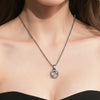 Gucci Men's Necklace Silver Interlocking G Pendant Luxury Certification SH231002-04 145803685 [P]