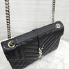 SAINT LAURENT エンベロープキルティングレザー チェーンショルダーバッグミディアム 600185 9670 163155976 [P]