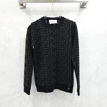 FENDI Logo Roma Pullover Strick 44 FZX131 2867 163158839 [P]