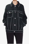 Barrie Oversized Cashmere Cotton Denim Jacket 139105057 [P]