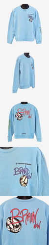 Chrome Hearts Metibo Boy Sweatshirt Blue L 7SIX4SIL 162850322 [P]