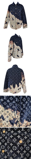 Louis Vuitton Bleached Denim Jacket 54 162943714 [P]