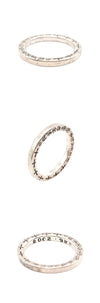 Chrome Hearts Spacers NTFL Ring 3mm B1219N279 162847402 [P]