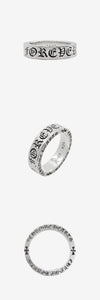 Chrome Hearts Forever Ring Silver Size 19 MV2ZU18Y 162847150 [P]