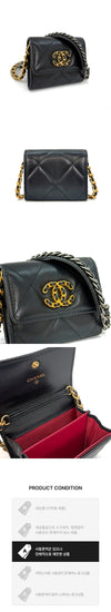 CHANEL Flap Mini Card Wallet 162888919 [P]