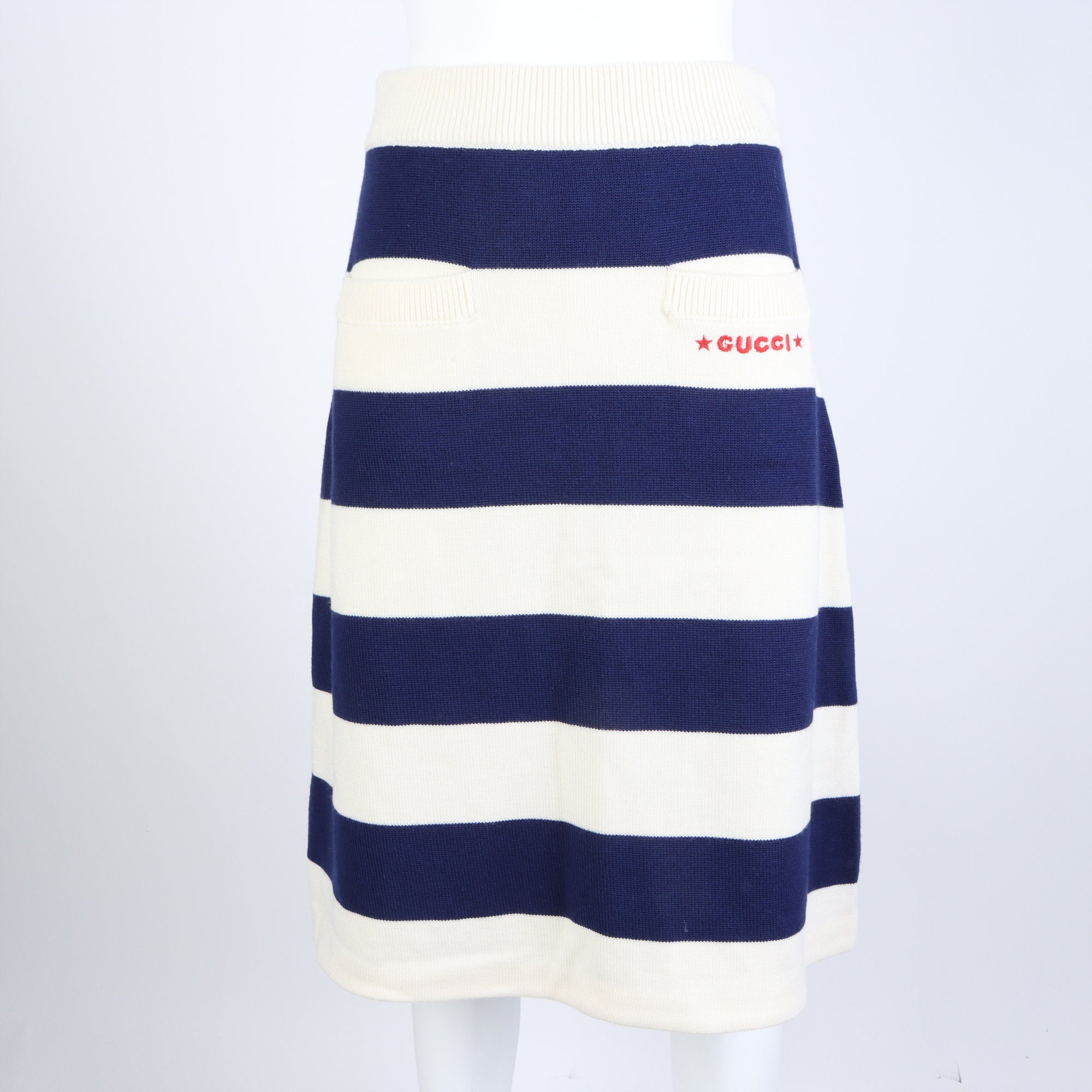 Gucci Knit Banded Skirt 122426 – trenbe