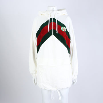 Gucci Long Sleeve Hooded Zipper Jacket 122333
